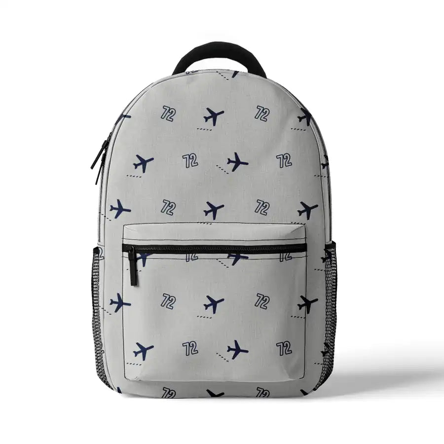 ATR 72-200 - 3D Backpack - 3D Pattern - White