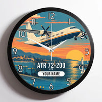 Thumbnail for ATR 72-200 - 3D + Name - Framed - Full Print