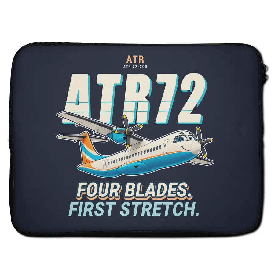 ATR 72-200 - Cartoon - Laptop Sleeve