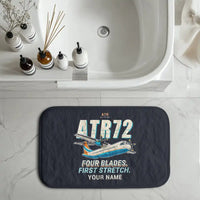 Thumbnail for ATR 72-200 - Cartoon + Name - Bath Mat