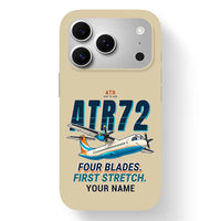 Thumbnail for ATR 72-200 - Cartoon + Name - MagSafe iPhone 17 Pro - Beige