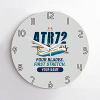 Thumbnail for ATR 72-200 - Cartoon + Name - No Frame - Light Gray
