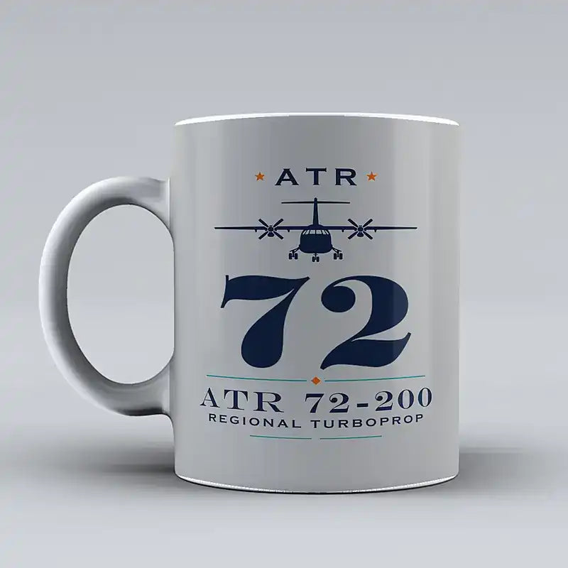 ATR 72-200 - Heritage - Mug - Light Gray