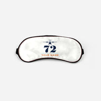 Thumbnail for ATR 72-200 - Heritage + Name - Sleep Mask - White