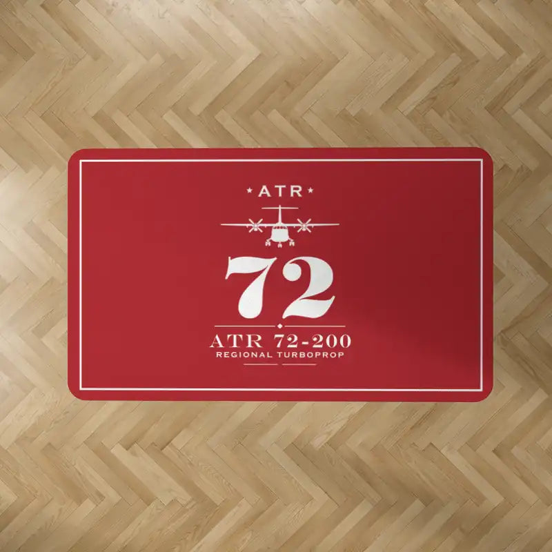ATR 72-200 - Heritage - Rectangle Carpet - Red