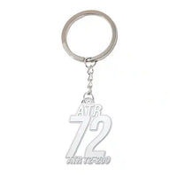 Thumbnail for ATR 72-200 - Hollow Key Chain - Tag - Silver