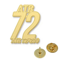 Thumbnail for ATR 72-200 - Hollow Pin - Tag - Gold