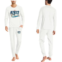 Thumbnail for ATR 72-200 - Men Pajamas - Cartoon Chest - White