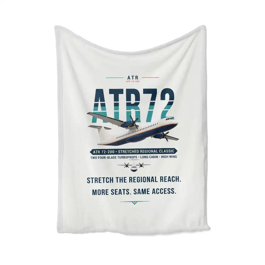 ATR 72-200 - Original - Blanket - White