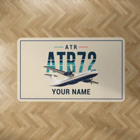 Thumbnail for ATR 72-200 - Original + Name - Rectangle Carpet - Beige