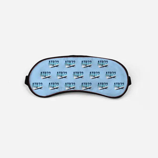 ATR 72-200 - Original Pattern - Sleep Mask - Light Blue