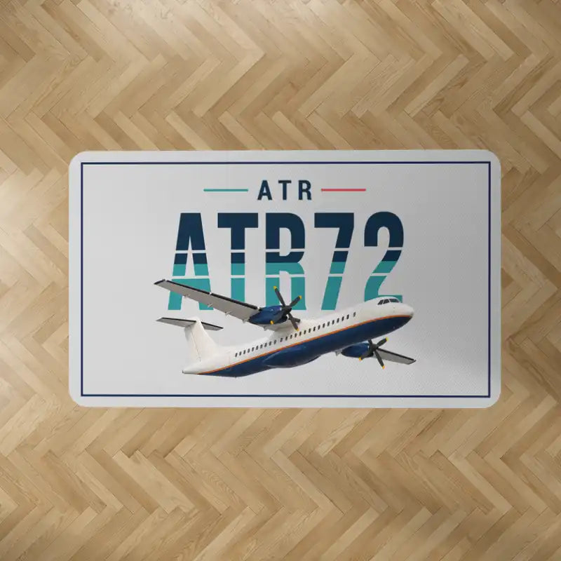 ATR 72-200 - Original - Rectangle Carpet - Light Gray