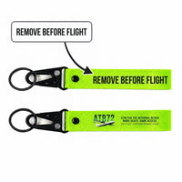 Thumbnail for ATR 72-200 Hawk-Shaped Key Chains - Light Green - Original - Remove Before Flight