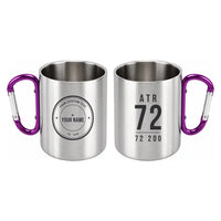 Thumbnail for ATR 72-200 - Outdoors Mug - Tag + Name - Purple