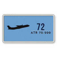 Thumbnail for ATR 72-200 Patches - Rectangle - Sky Navy