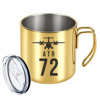 Thumbnail for ATR 72-200 - Portable Mug - Heritage - Gold