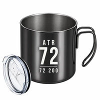 Thumbnail for ATR 72-200 - Portable Mug - Tag - Black