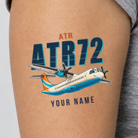 Thumbnail for ATR 72-200 - Tattoo - Cartoon + Name