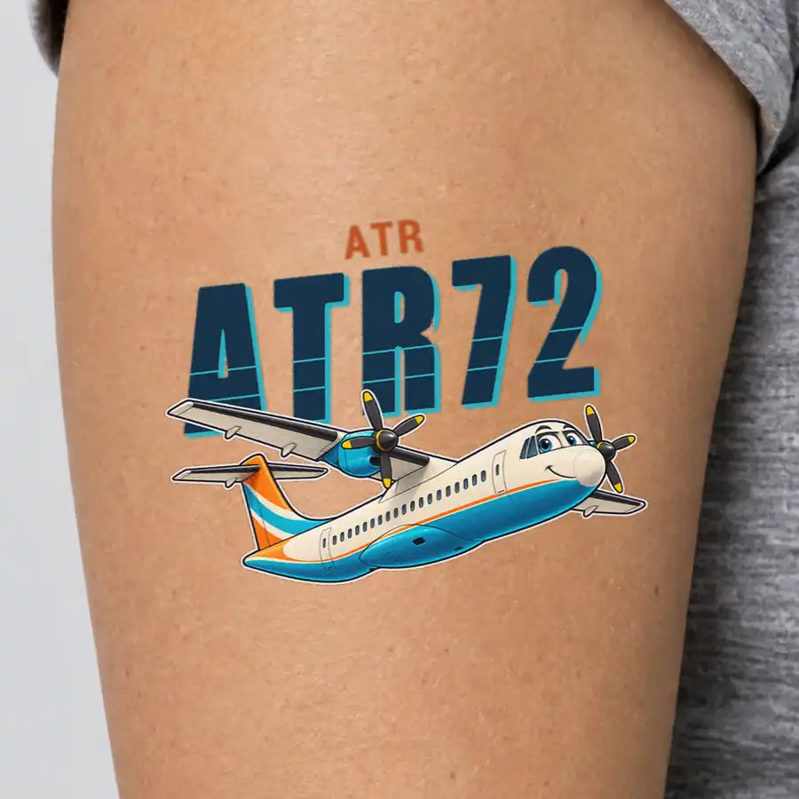 ATR 72-200 - Tattoo - Cartoon