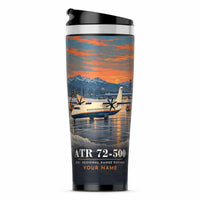 Thumbnail for ATR 72-500 - 3D + Name - Stainless Steel (No Holder) - Full Print