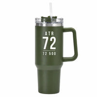 Thumbnail for ATR 72-500 - 40oz Car Mug - Tag - Army Green