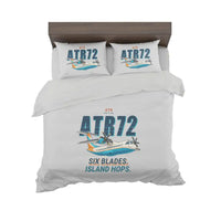Thumbnail for ATR 72-500 - Cartoon - Bedding Set - Light Gray