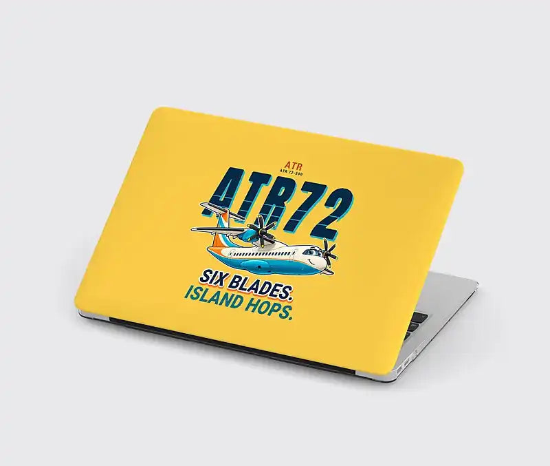 ATR 72-500 - Cartoon - MacBook Case - Yellow