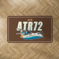Thumbnail for ATR 72-500 - Cartoon - Rectangle Carpet - Brown