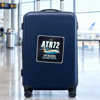 Thumbnail for ATR 72-500 - Cartoon - Square Sticker - Suitcase