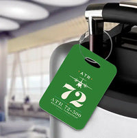 Thumbnail for ATR 72-500 - Heritage - Luggage Tag - Green