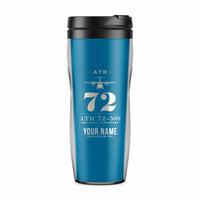 Thumbnail for ATR 72-500 - Heritage + Name - Plastic (No Holder) - Light Blue