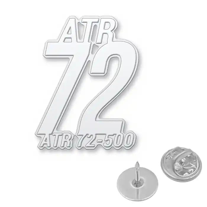 ATR 72-500 - Hollow Pin - Tag - Silver