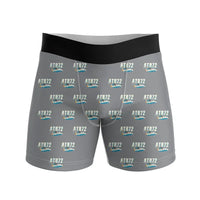 Thumbnail for ATR 72-500 - Men Boxers - Cartoon Pattern - Gray