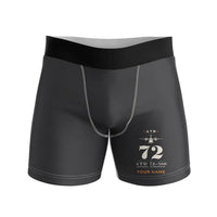 Thumbnail for ATR 72-500 - Men Boxers - Heritage + Name - Black