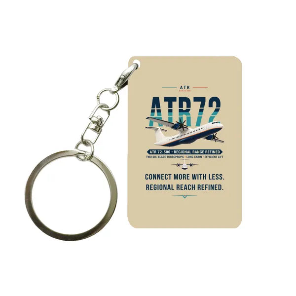 ATR 72-500 - Original - Key Chain - Beige