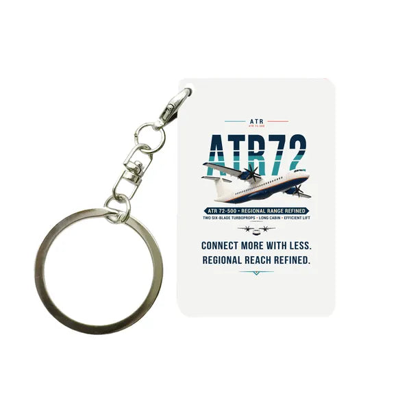 ATR 72-500 - Original - Key Chain - White