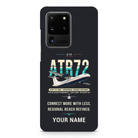 Thumbnail for ATR 72-500 - Original + Name - Samsung Case - Black