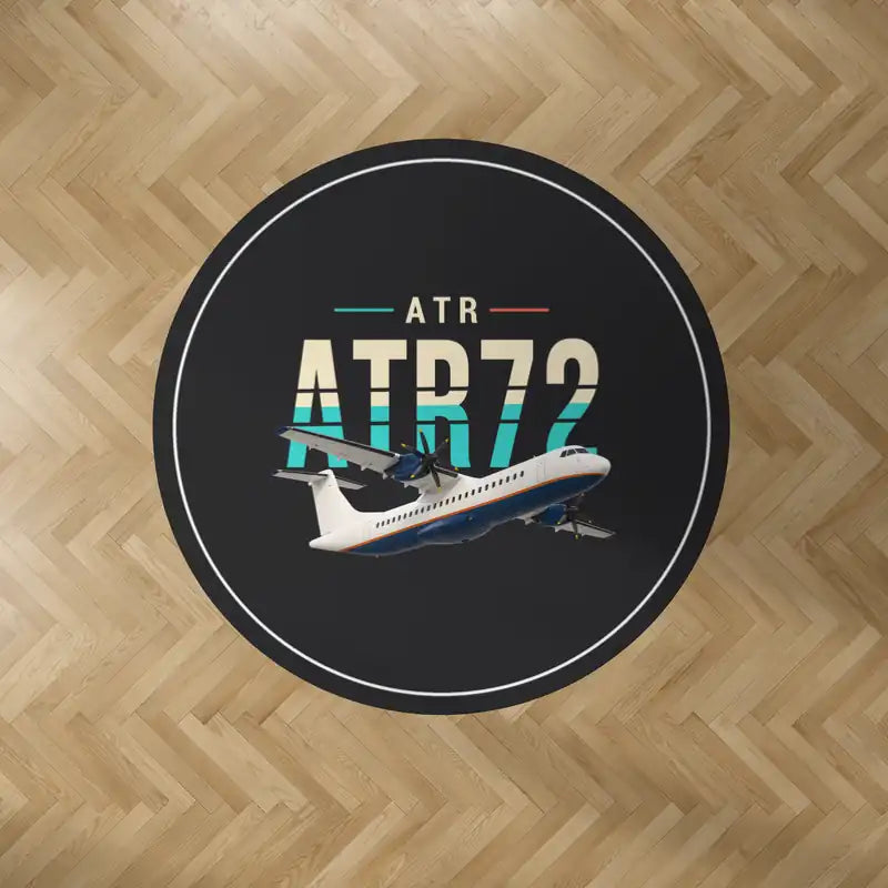ATR 72-500 - Original - Round Carpet - Black