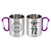 Thumbnail for ATR 72-500 - Outdoors Mug - Heritage + Name - Purple