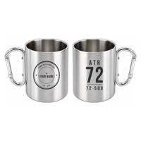 Thumbnail for ATR 72-500 - Outdoors Mug - Tag + Name - Silver