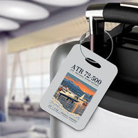 Thumbnail for ATR 72-500 - Poster - Luggage Tag - Light Gray