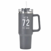 Thumbnail for ATR 72-600 - 40oz Car Mug - Tag - Gray