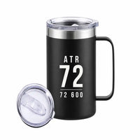 Thumbnail for ATR 72-600 - Beverage Mug - Tag - Black