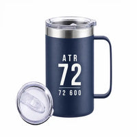 Thumbnail for ATR 72-600 - Beverage Mug - Tag - Navy Blue