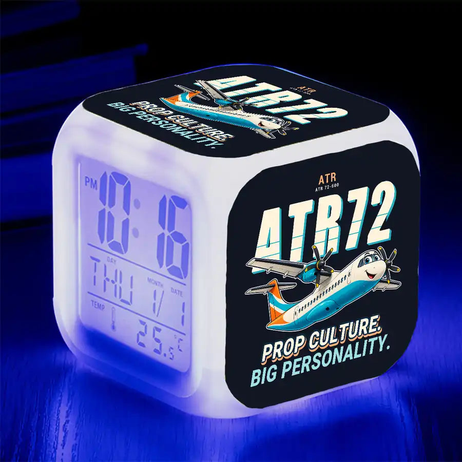 ATR 72-600 - Cartoon - Alarm Clock