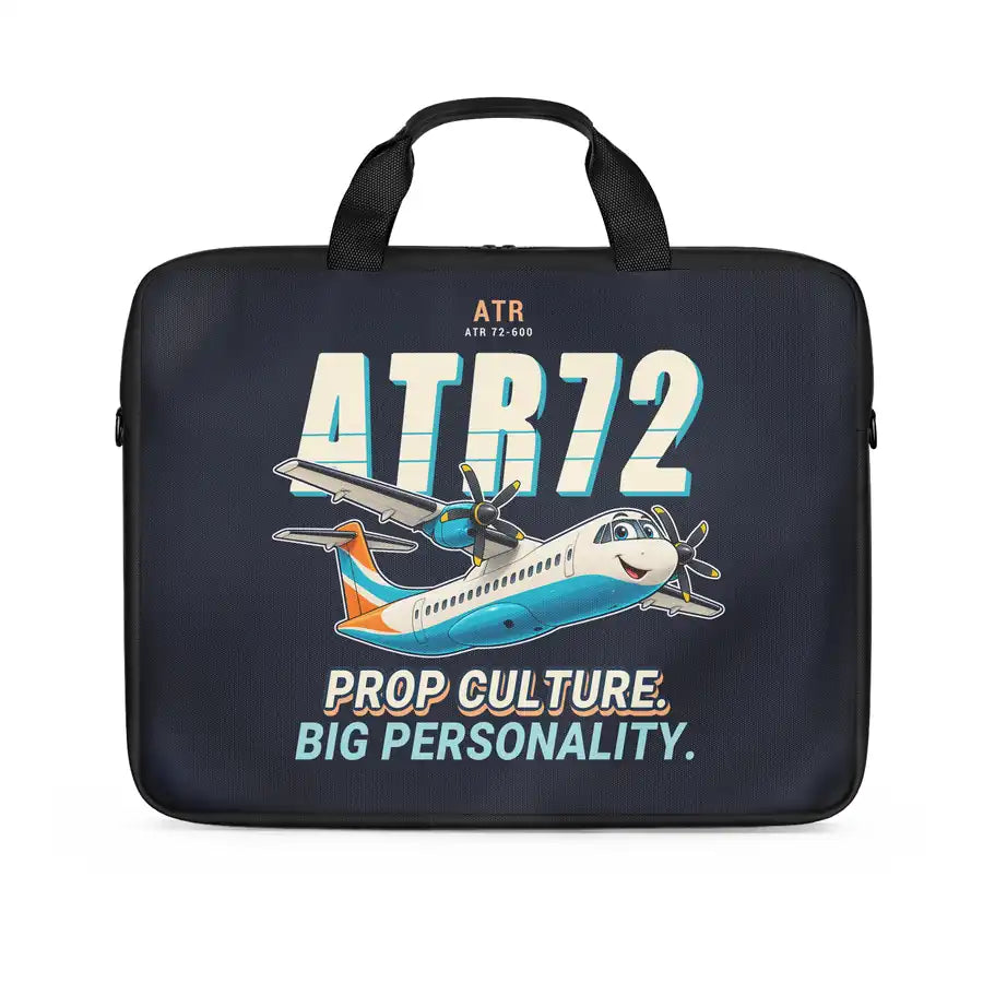ATR 72-600 - Cartoon - Laptop Bag