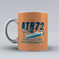 Thumbnail for ATR 72-600 - Cartoon - Mug - Orange