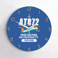 Thumbnail for ATR 72-600 - Cartoon + Name - No Frame - Blue