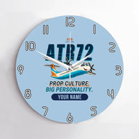 Thumbnail for ATR 72-600 - Cartoon + Name - No Frame - Light Blue