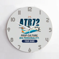 Thumbnail for ATR 72-600 - Cartoon + Name - No Frame - Light Gray